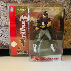 Brett Favre McFarlane 2003 Series 6 Collectible Figure Atlanta Falcons