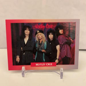 Motley Crue 1991 Trading Card