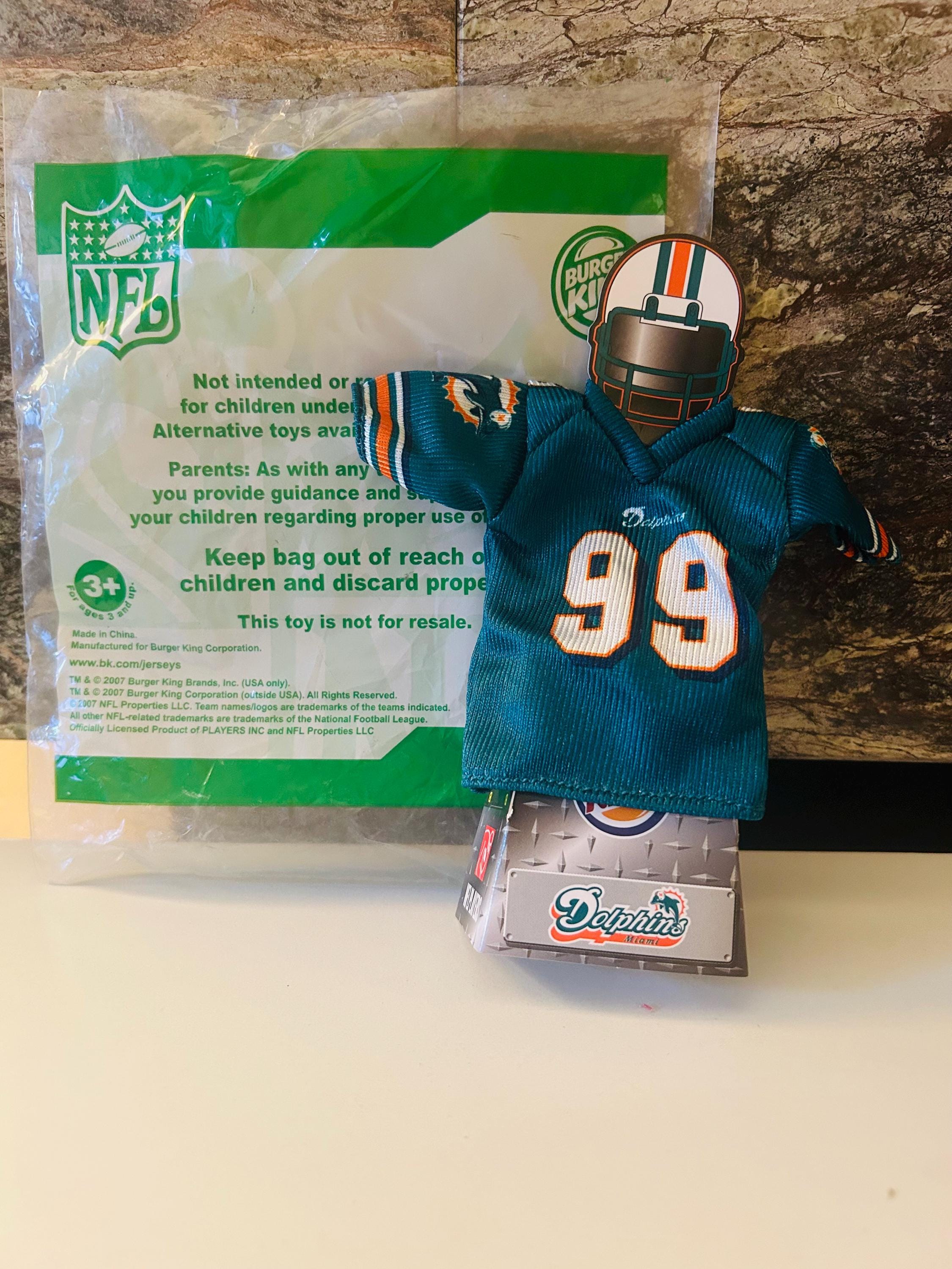 Viseur (cap) Vintage Miami Dolphins – NFL – Années 80 – Blanc – Taille Unique
