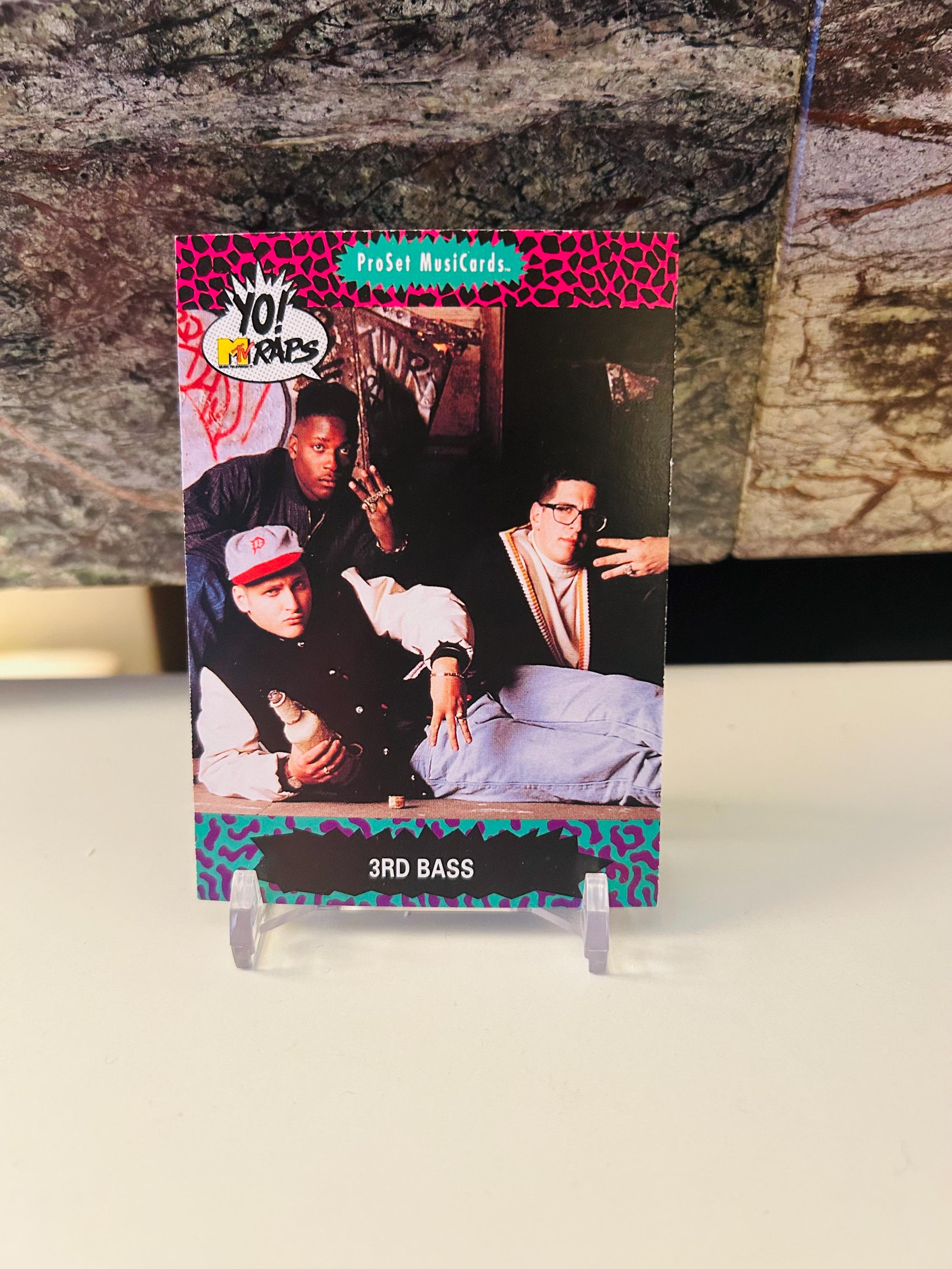 新品未開封　YO！MTV RAPS カード Yo MTV Raps トレーディングカード、1991年未開封パック、ヒップ