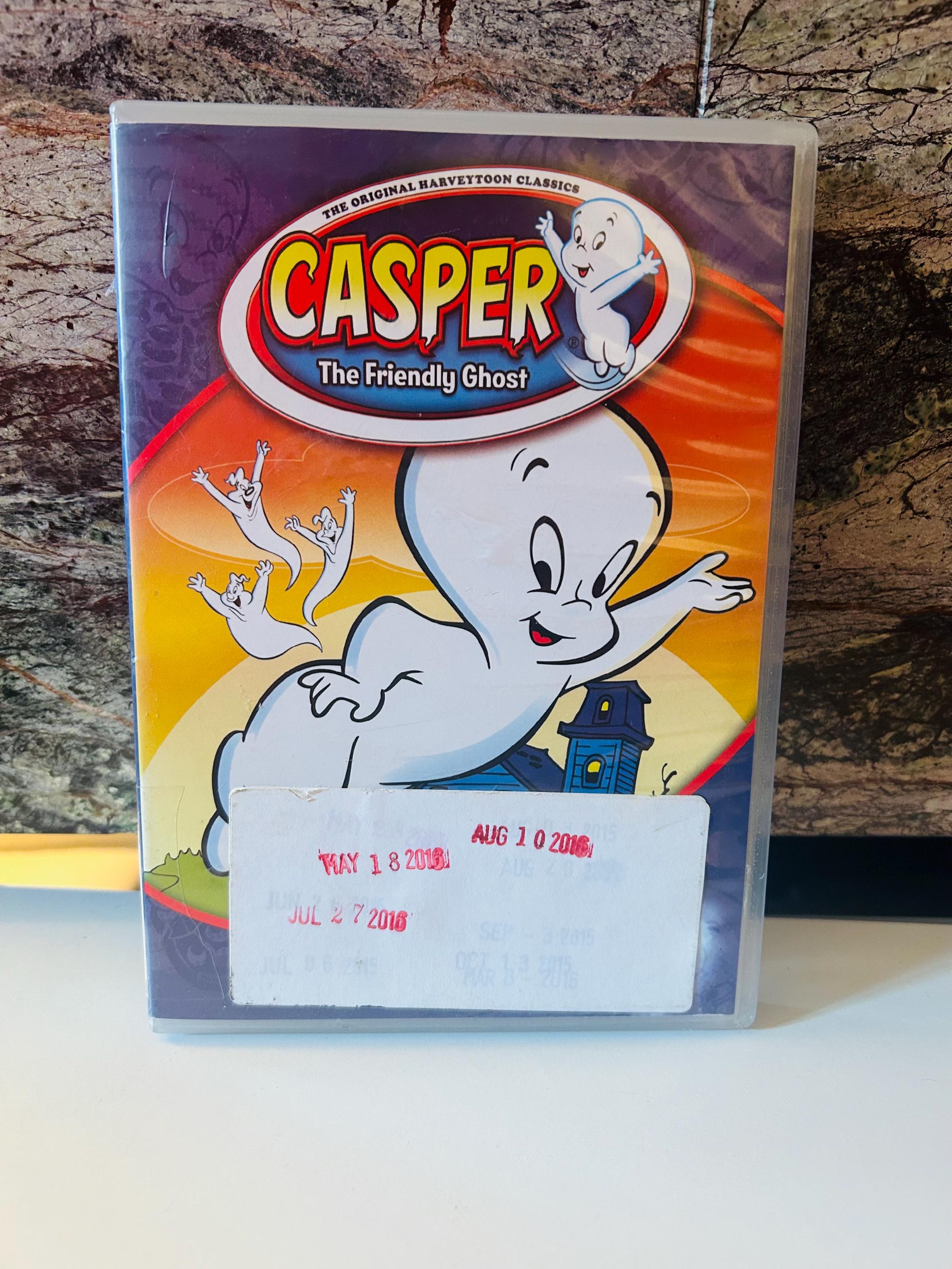 Casper the Friendly Ghost Cartoon Library Edition Preowned DVD - Etsy