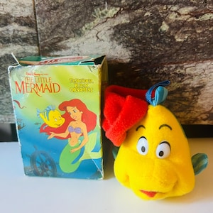Flounder Ornament Soft Toy with Box