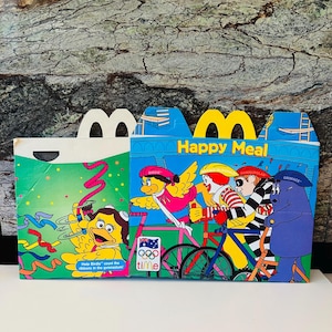 McDonalds Happy Meal Box, Party Favor Box