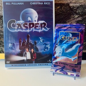 Casper 2003 Preowned DVD With 1995 Trading Card Pack Gift Set - Etsy