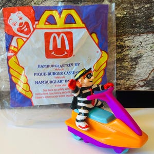 Hamburglar Rev-up 1994 McDonalds Toy