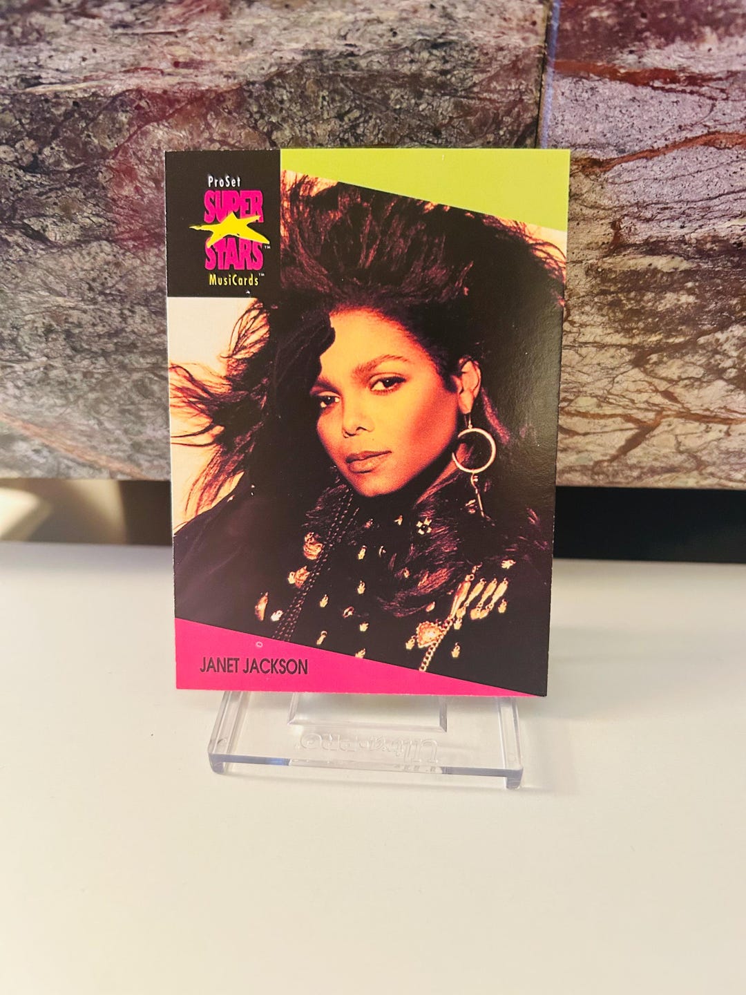 Janet Jackson 1991 Super Stars Trading Card #56 - Etsy Canada