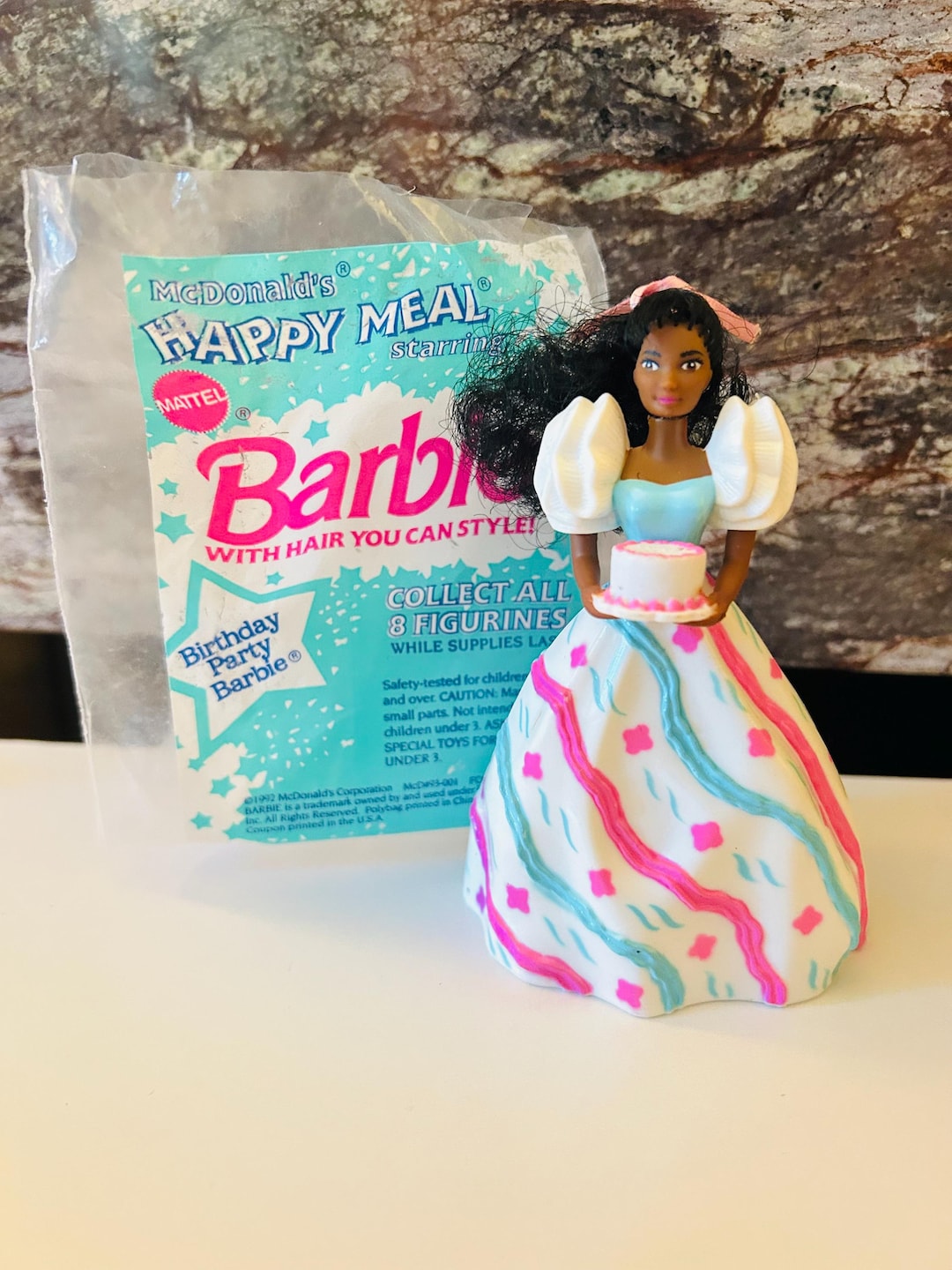 Happy Meal Barbie Birthday Fun At Mcdonalds Barbie 1990s McDonalds