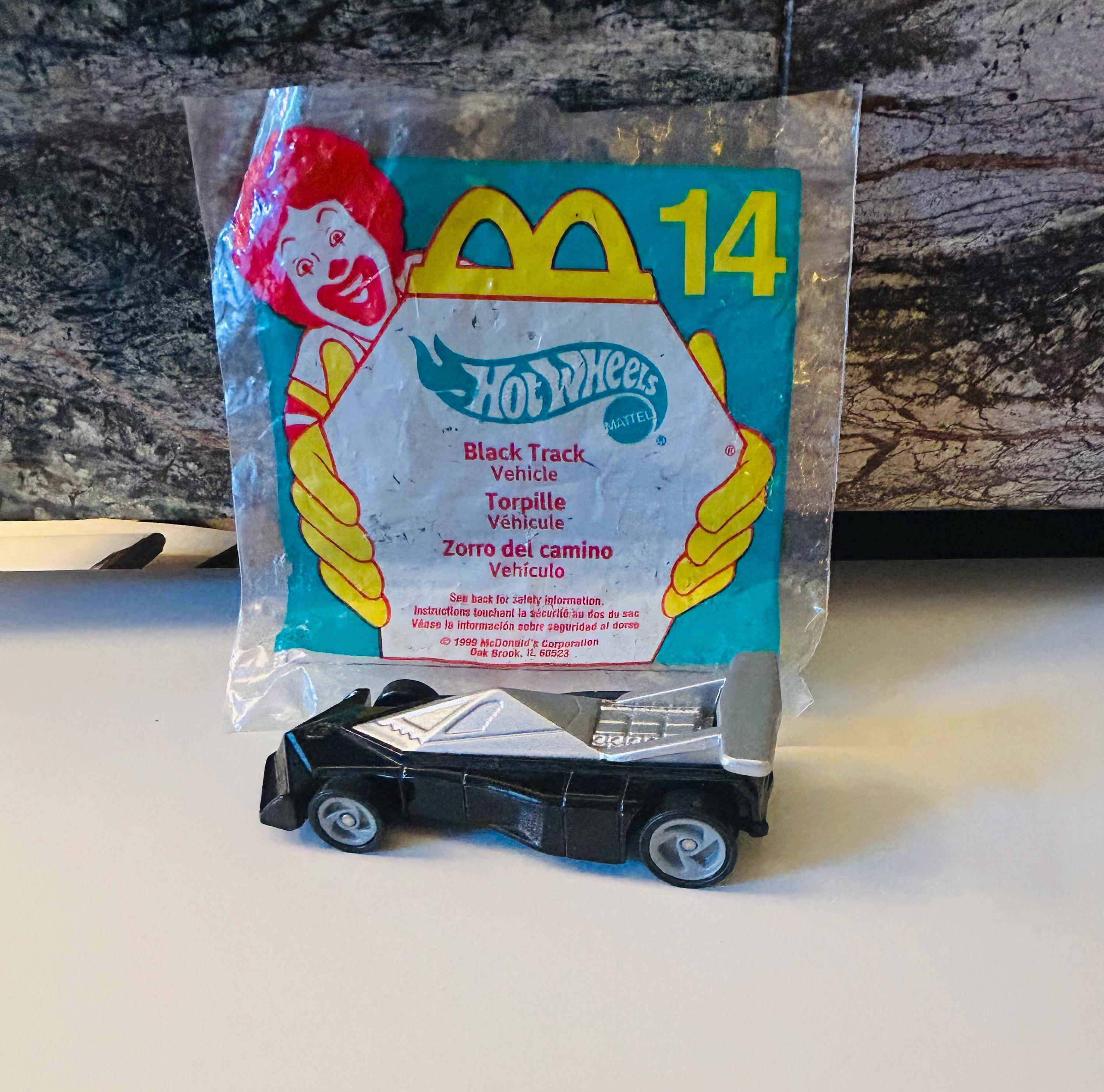 Hot Wheels Black Track 1999 Happy Meal Toy - Etsy