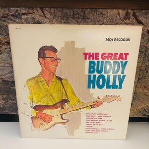 Vintage Buddy Holly Lives the Crickets LP Record Vinyl Album 12