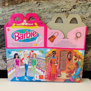 Barbie Happy Meal 1995 Box, Party Favor Box