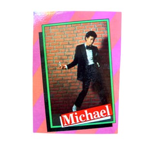 Michael Jackson #12 Trading Card (1984)