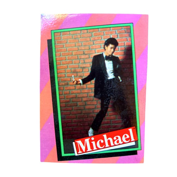 Michael Jackson #12 Trading Card (1984) - Etsy