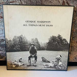 George Harrison 3LP Box Set 1970 LP All Things Must Pass Album
