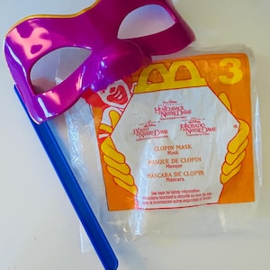 Clopin Mask Hunchback of Notre Dame 1996 Toy