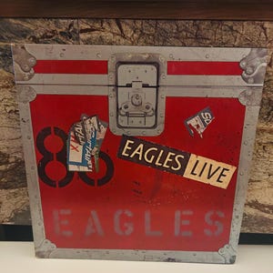 The Eagles 1980 Double Vinyl Live LP Album