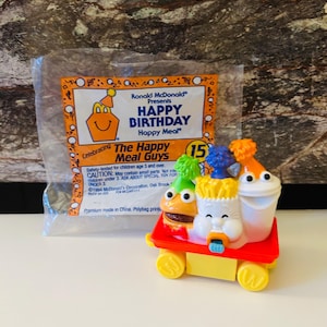Happy Meal Guys Toy 1994 Happy Birthday Train Collection
