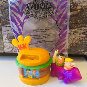 Flintstones Viva Vegas 2000 Burger King Toy
