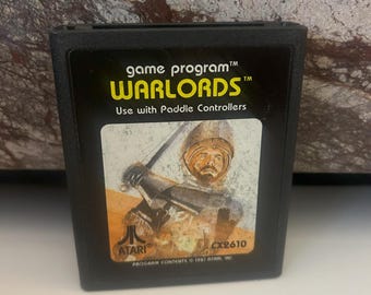 Gioco Warlords Atari, 1981, venduto così com'è (solo cartuccia)
