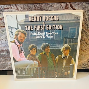Kenny Rogers 1970 LP Vinyl Ruby Don&#39;t Take Your Love to Town Album