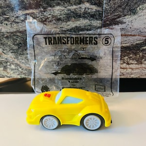 Transformers Bumblebee Racer McDonalds Toy