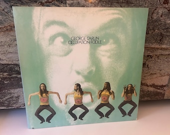 George Carlin 1973 LP Vinylskiva Yrke Foole Album
