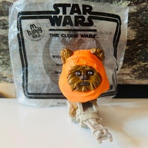 Star Wars Wicket the Ewok Clone Wars Happy Meal Toy