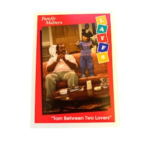 Carta coleccionable de Family Matters n.° 45 (1991)