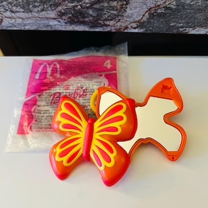Barbie Mirror with Clip 2002 Happy Meal Toy