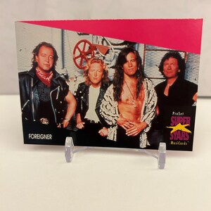 Foreigner 1991 Trading Card #309