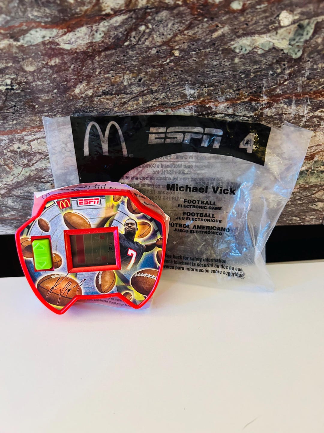 Michael Vick ESPN Game Toy 2004 Mcdonalds Vintage Toy - Etsy