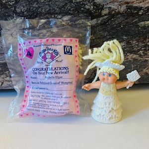 Cabbage Patch Michelle Elyse 1994 Toy Doll, Happy Meal Toy, Cake topper, Party favor, keepsake