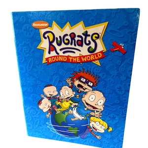 Rugrats 2 tweedehands ringband (2002) 12 x 10 x 2 Round the World Nickelodeon