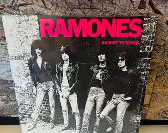 Ramones 1977 LP Rocket to Russia Album - Etsy Canada