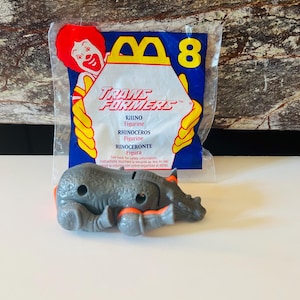Transformers McDonalds Rhino Toy 1995