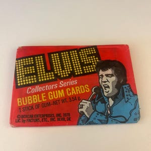 Elvis trading cards - Etsy 日本