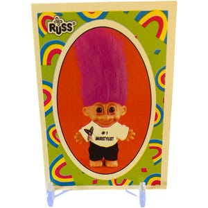 Troll Stylist #1 Hair Stylist Russ Troll Card (1992)