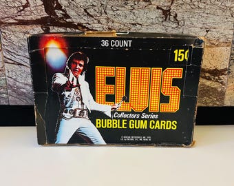 Elvis Leere Aufbewahrungsbox 8x5x2 Datiert 1978, Elvis Presley