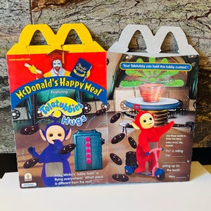 Teletubbies 2000 Happy Meal Box