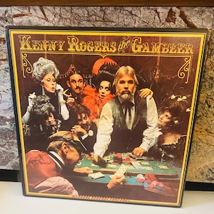 Kenny Rogers 1978 LP Vinyl The Gambler Album