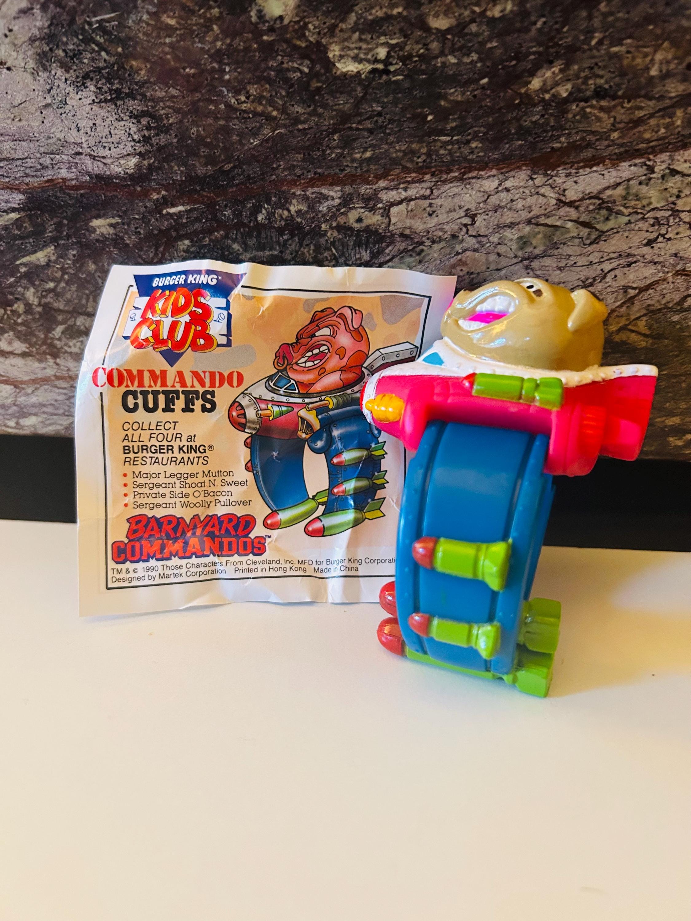 コマンドーカフス バーガーキング キッズクラブ 1990年 おもちゃ