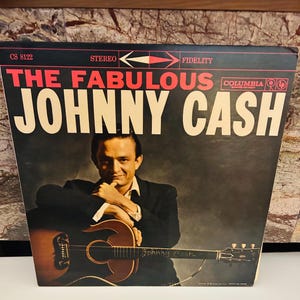 Johnny Cash 1958 LP Vinyl The Fabulous Johnny Cash Album