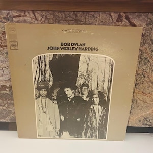 Bob Dylan 1968 Vinyl John Wesley Harding LP Album