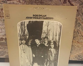 Álbum de vinilo de Bob Dylan de 1968, John Wesley Harding