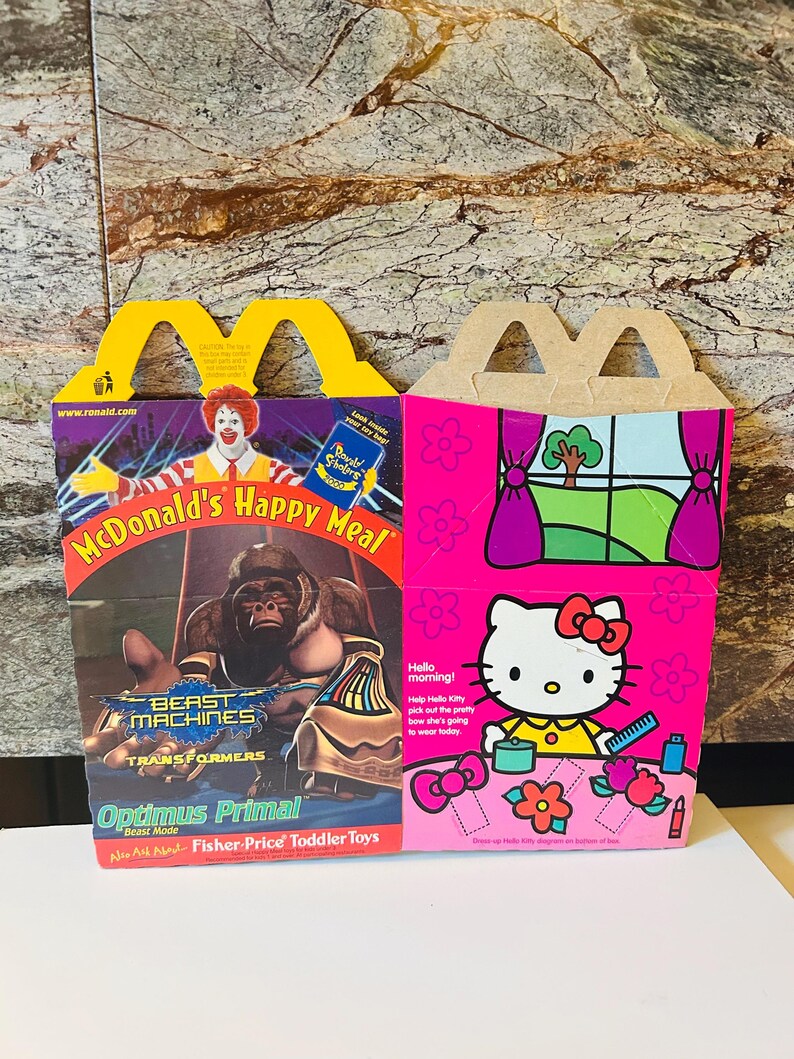 Hello Kitty 2000 Sanrio Happy Meal Box - Etsy