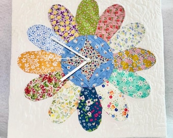 Quilted Clock Pattern