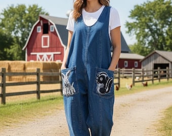 Free People high roller jumpsuit XL