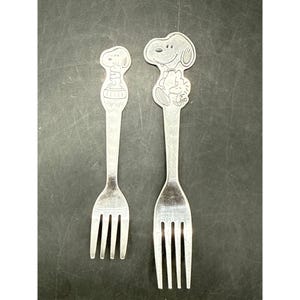 Snoopy Silverware - Etsy