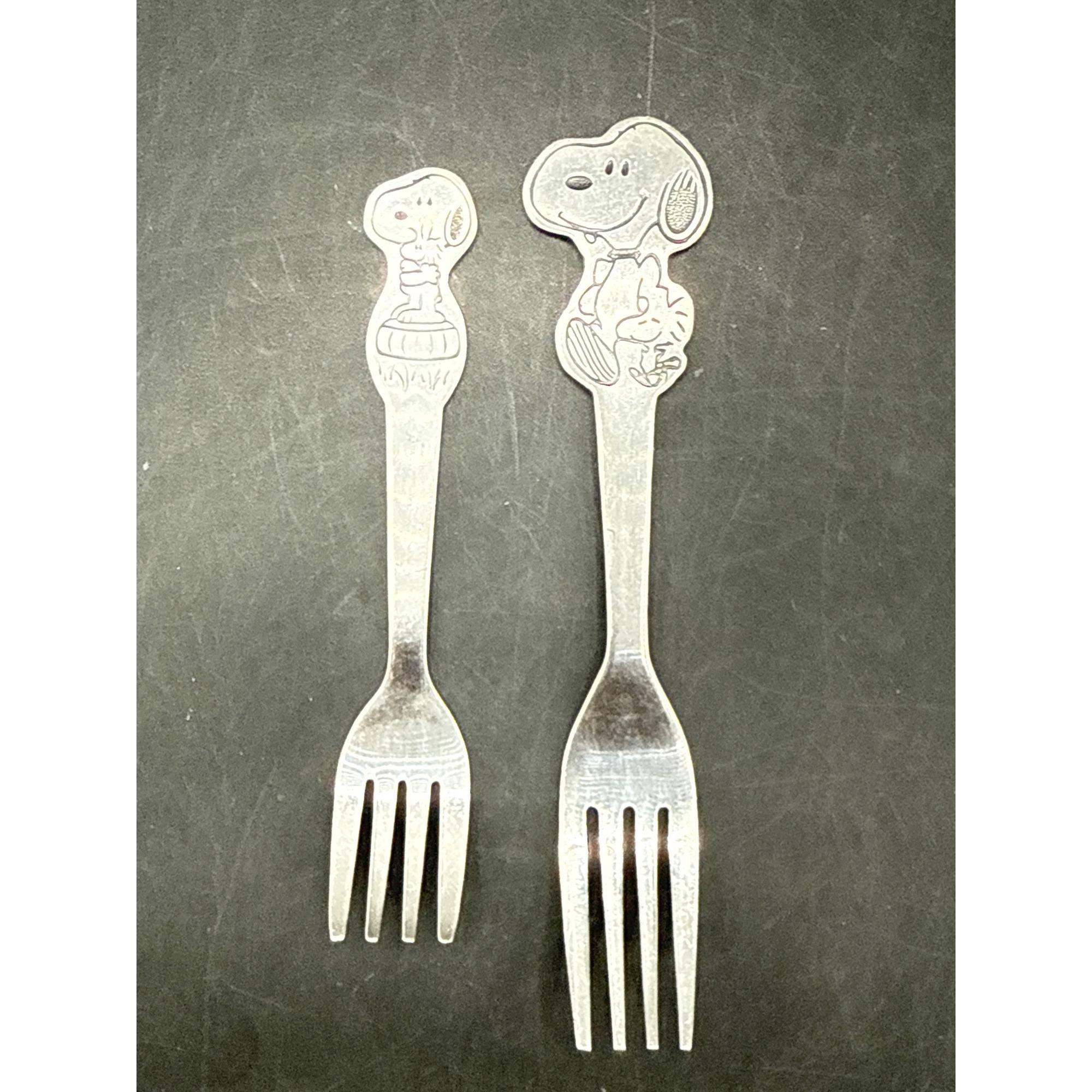 Snoopy Silverware - Etsy