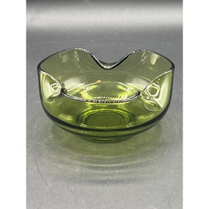 Anchor Hocking vintage petit bol en verre vert