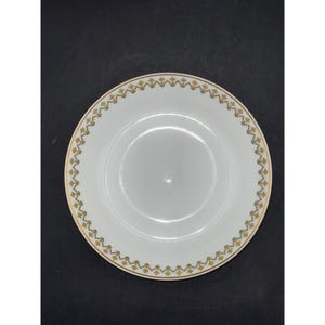 Vintage Haviland Limoges France Schleiger 570 Coupe Salad Plate 7 5/8&quot; Diameter Gold Edge